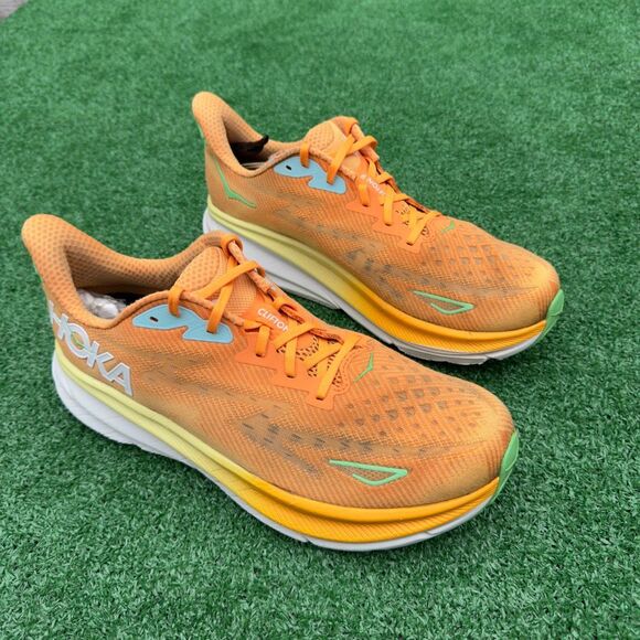 HOKA ONE ONE CLIFTON 9 WIDE - Men’s Running Shoes - SIZE 12.5 2E - Picture 1 of 11